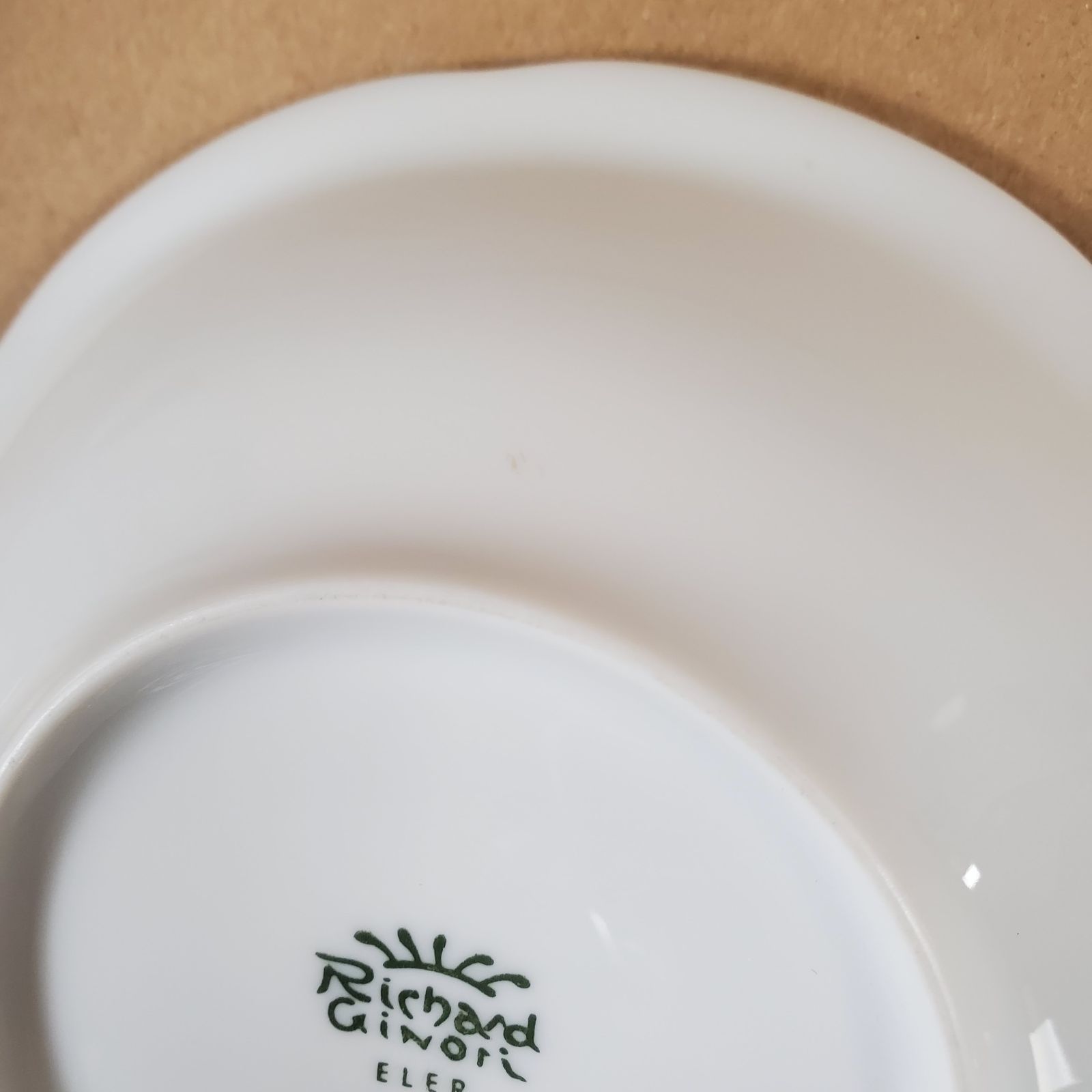 2枚】Richard Ginori リチャードジノリ ボンジョルノホワイト フルーツ