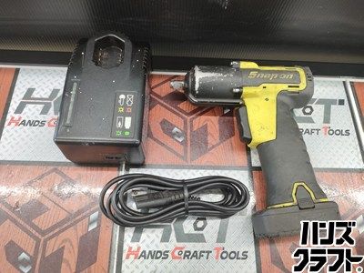 スナップオン 型式不明 インパクトレンチ 14.4 V 軸ブレあり バッテリー×1 CTB 8174 ハンズクラフ