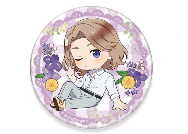 フランス ヘタリアWorld☆Stars トレーディング缶バッジFlower Shower