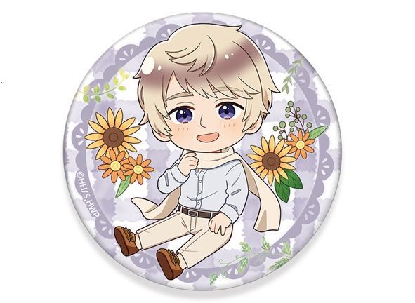 ロシア ヘタリアWorld☆Stars トレーディング缶バッジFlower Shower