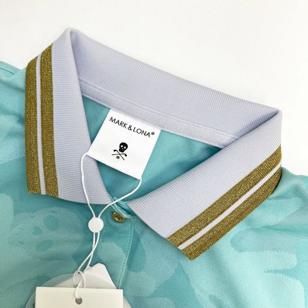 サイズ：38 MARK&LONA マークアンドロナ 半袖ポロシャツ カモフラ柄