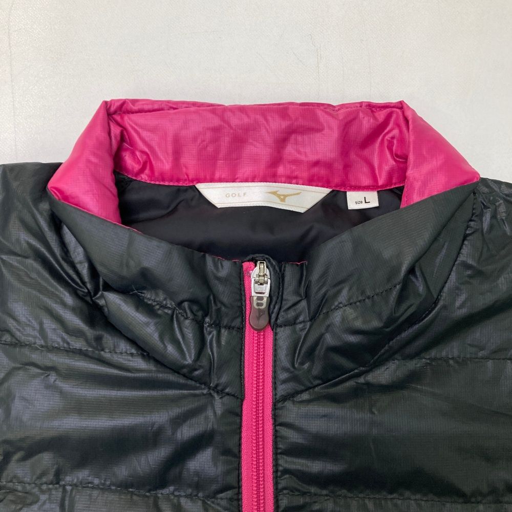 サイズ：L MIZUNO GOLF ミズノゴルフ 長袖ダウンジャケット ブレス