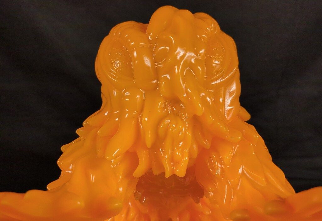 マルサン 世紀の大怪獣 ヘドラ 四足歩行 オレンジ成型/未塗装 マルサン
