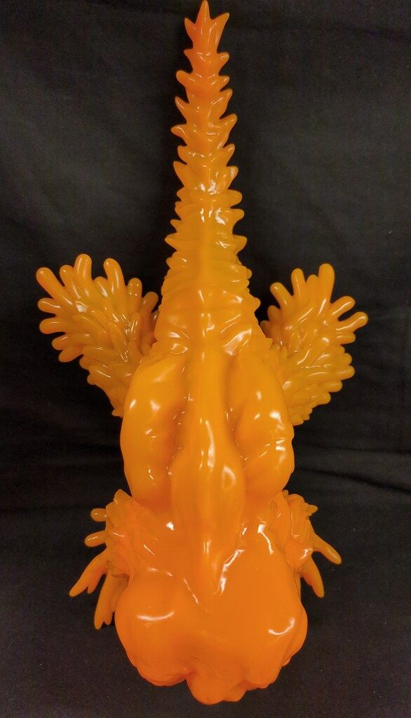 マルサン 世紀の大怪獣 ヘドラ 四足歩行 オレンジ成型/未塗装 マルサン