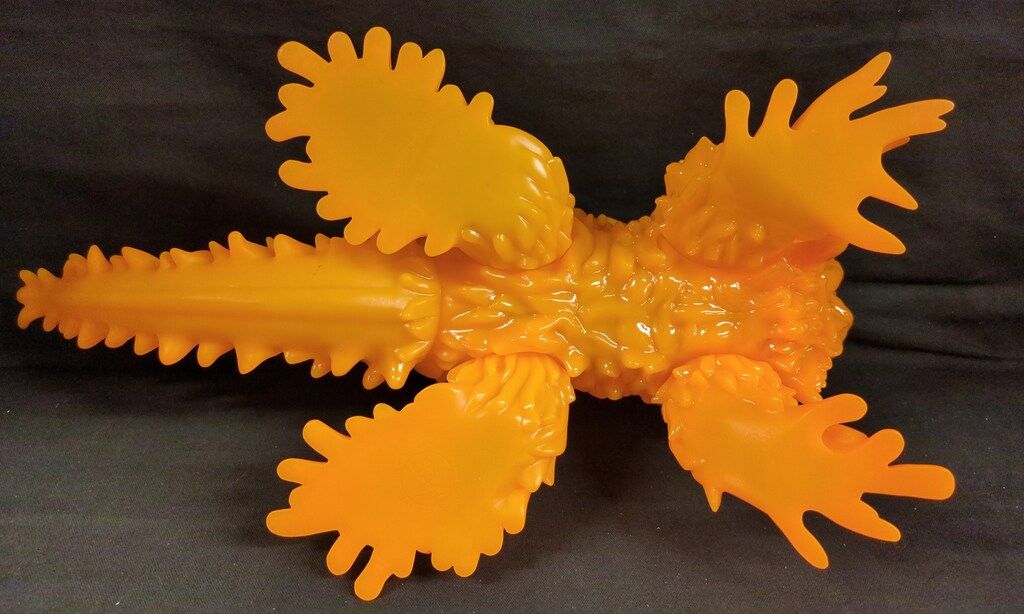 マルサン 世紀の大怪獣 ヘドラ 四足歩行 オレンジ成型/未塗装 マルサン
