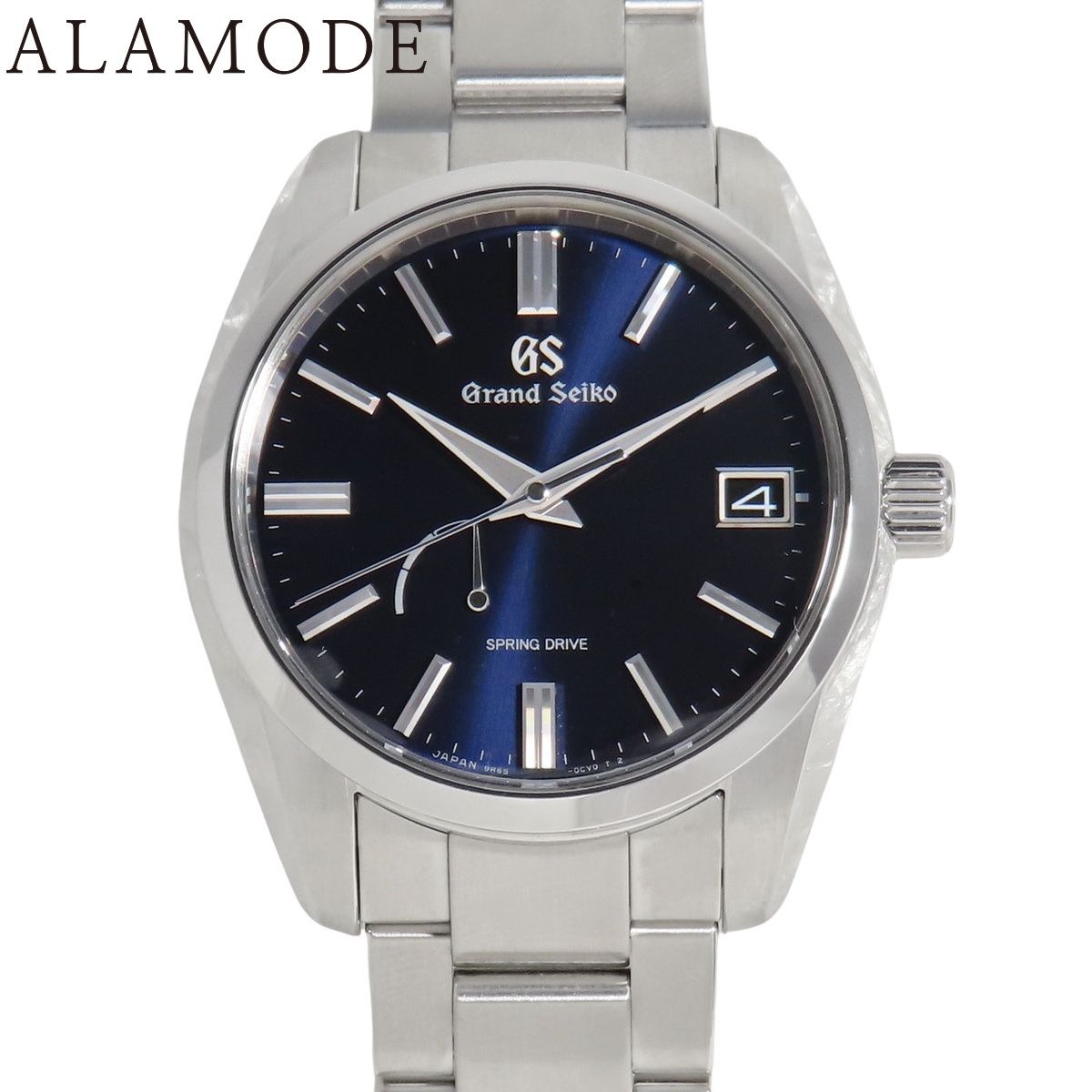 保証書付 グランドセイコー ヘリテージコレクション SBGA439 SS ミッドナイトブルー スプリングドライブ メンズ 40802162282 アラモード