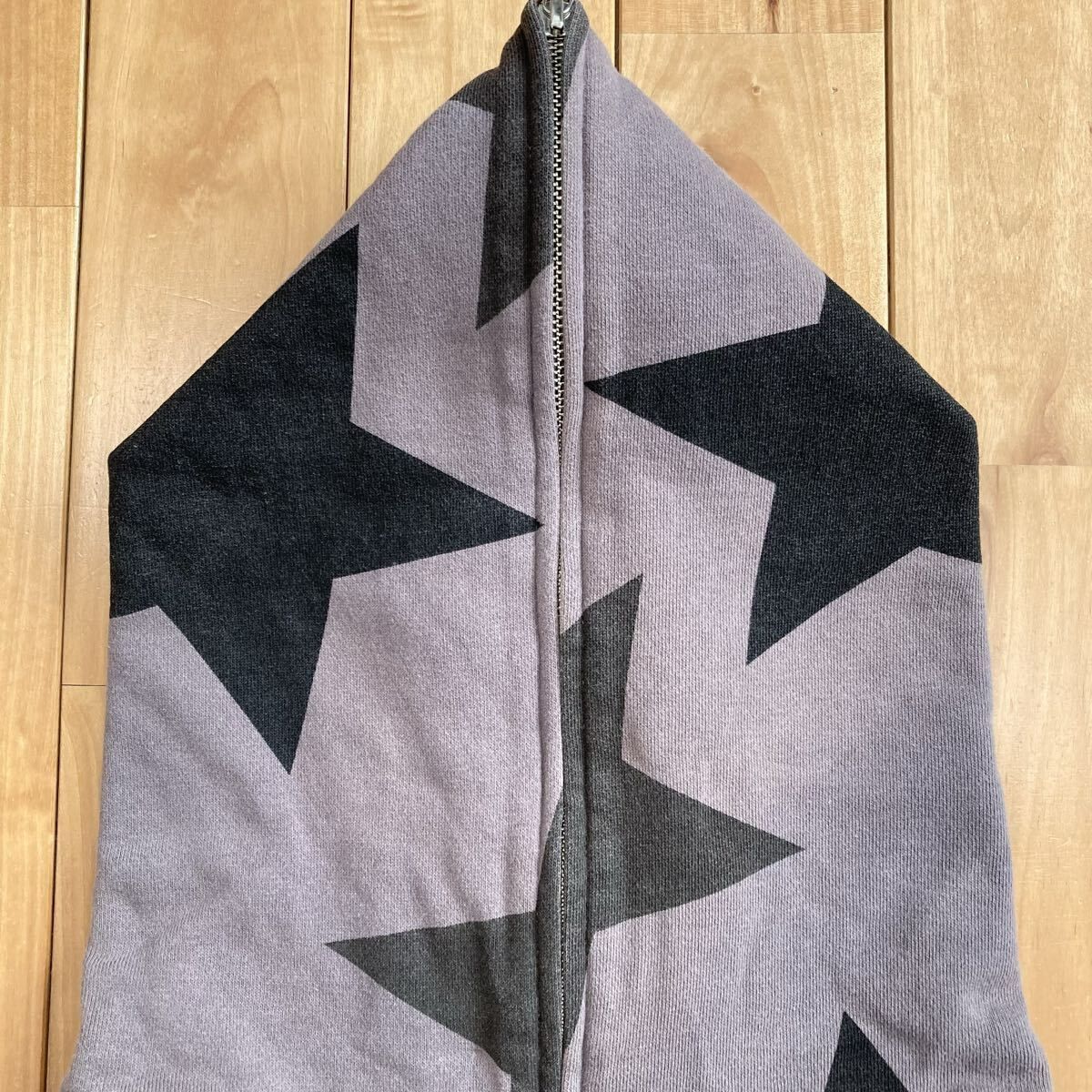 BAPE スター パーカー Lサイズ グレー a bathing ape star BAPE STA