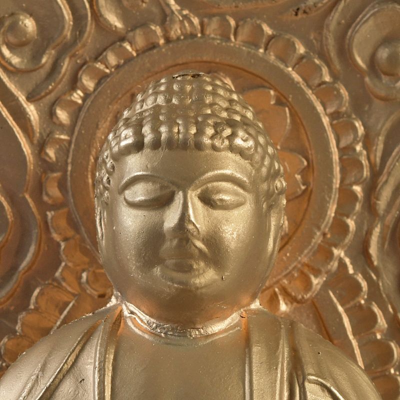 仏教美術 古銅鍍金 大日如來座像 仏像 C S664 - メルカリ