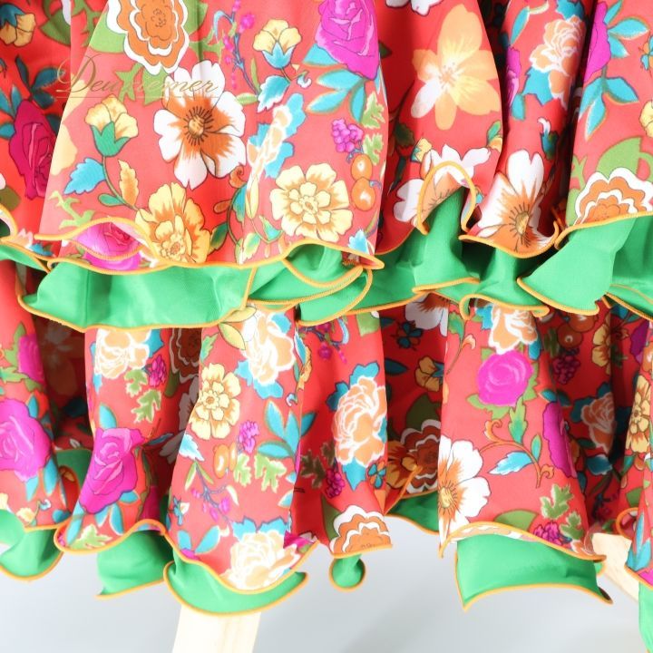 フラメンコ 衣装 エルモサイベリア HERMOSA IBERIA ファルダ スカート