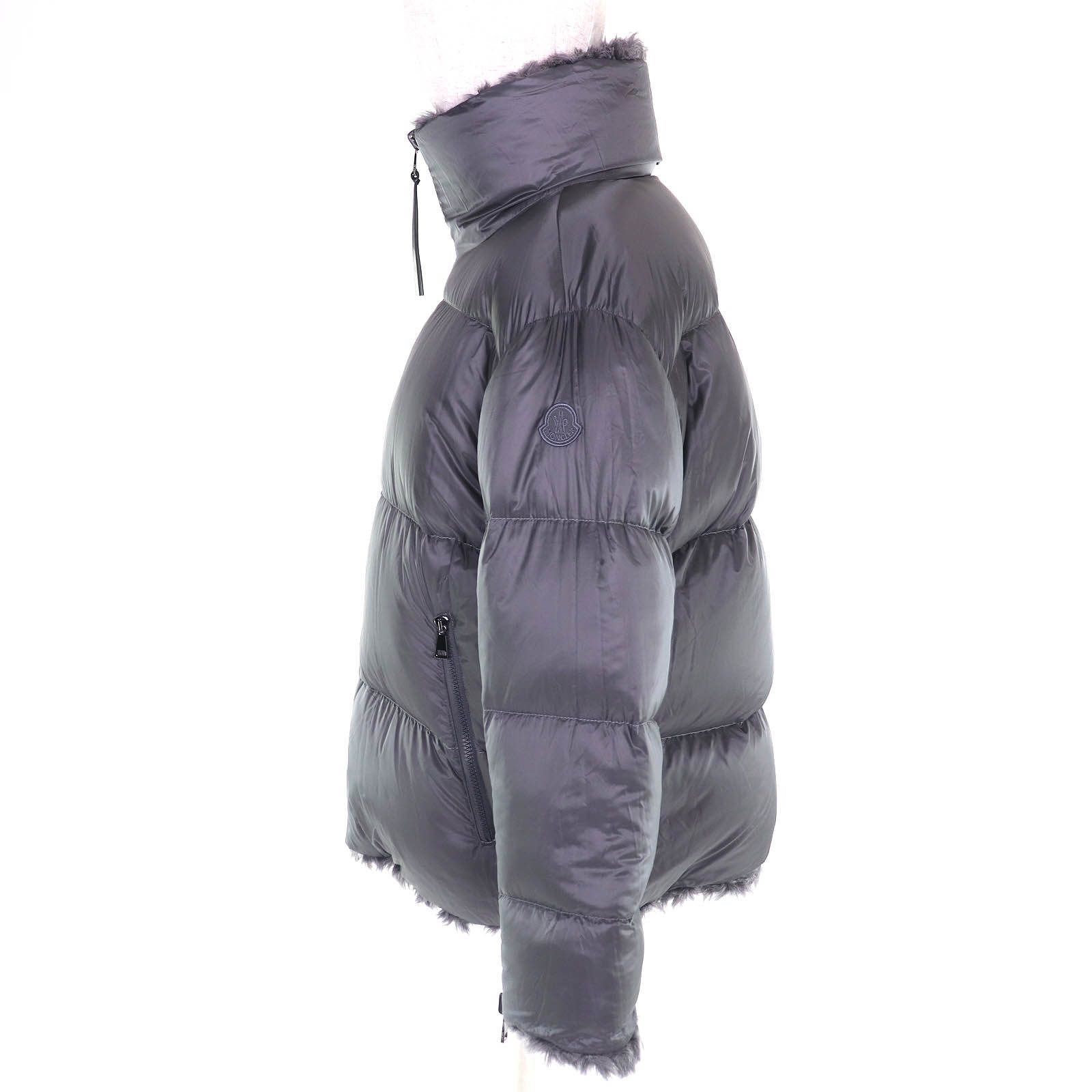 極美品△MONCLER モンクレール 2022年製 GOURNAVA ボア エコファー