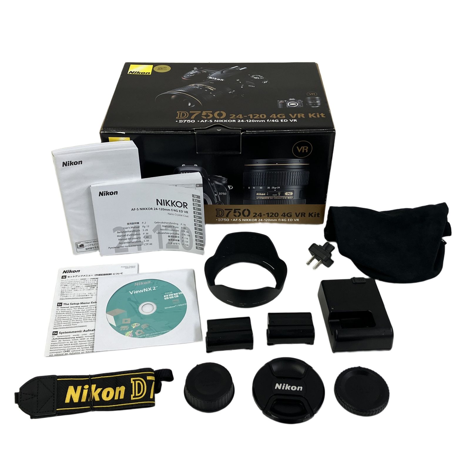 Nikon D750 AF-S NIKKOR 24-120mm F4 G ED VR レンズキット ニコン