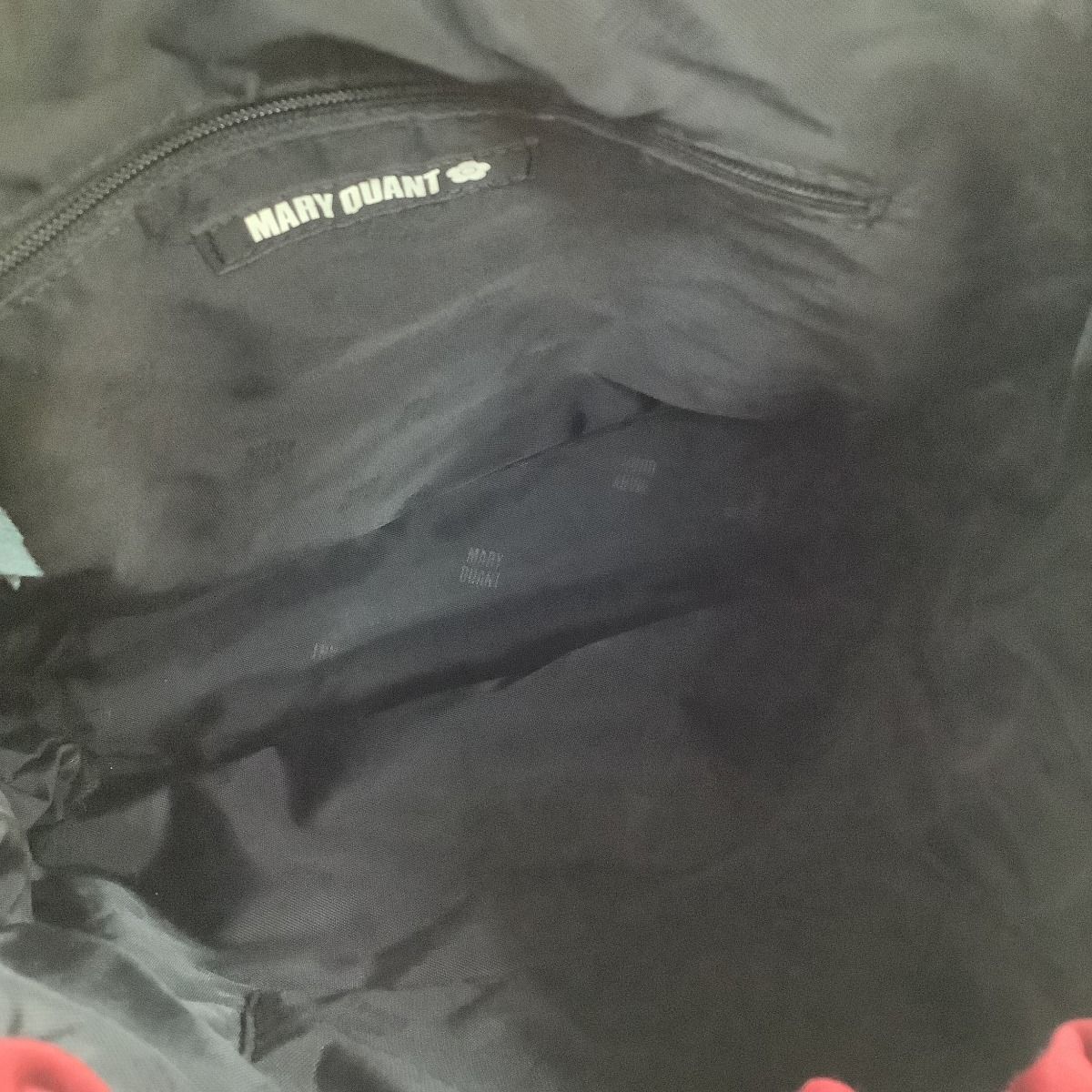 ♪♪MARY QUANT マリークワント レディース カラビナリュック ボルドー