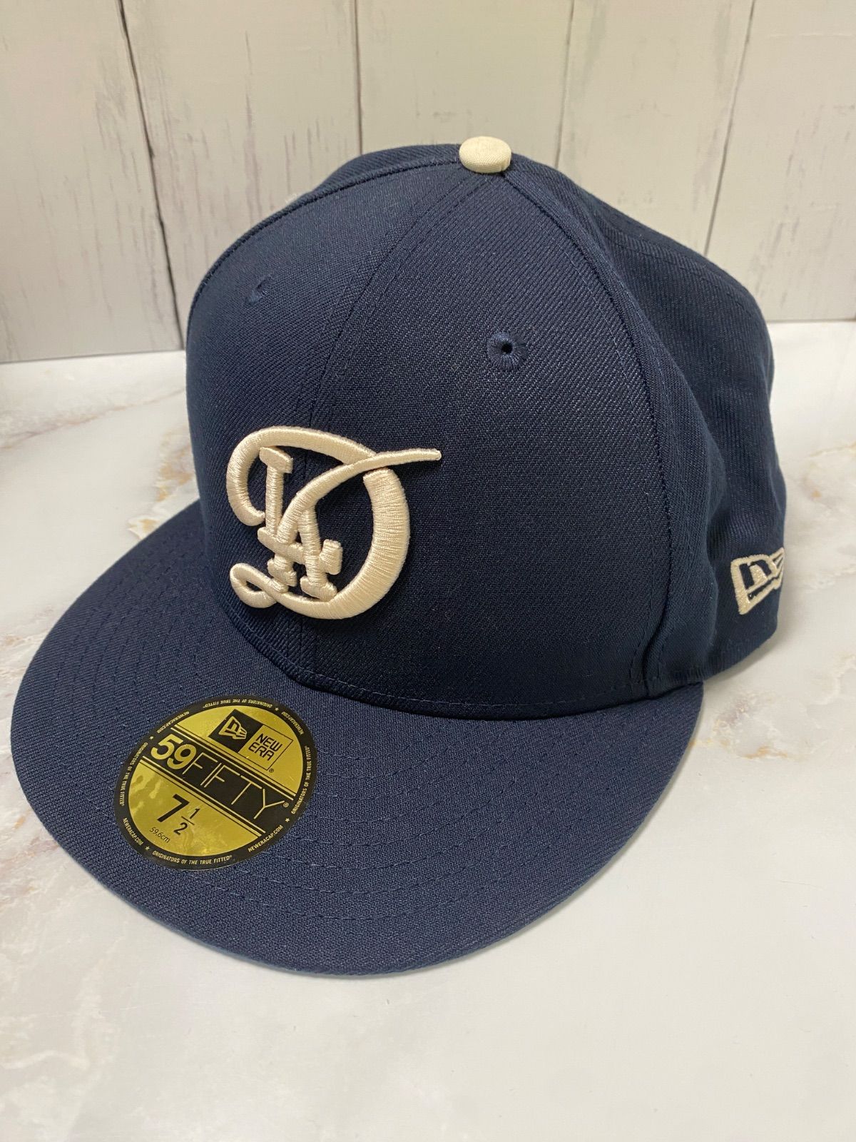 New Era 59FIFTY ネイビーキャップ 7 - メルカリ