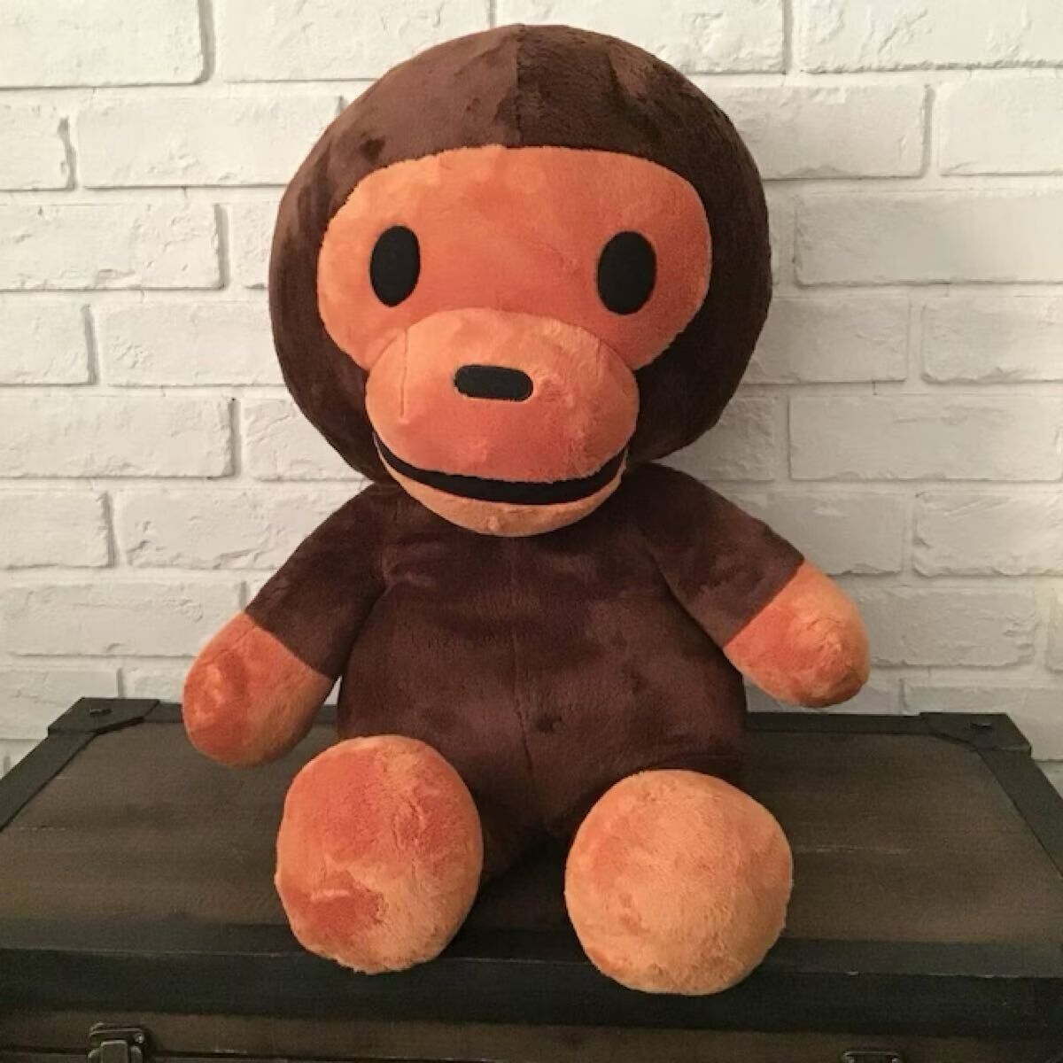 マイロ × サンリオコラボ 特大ぬいぐるみ☆中古品 ☆特大☆ サンリオ × BAPE マイロ ぬいぐるみ sanrio a bathing ape