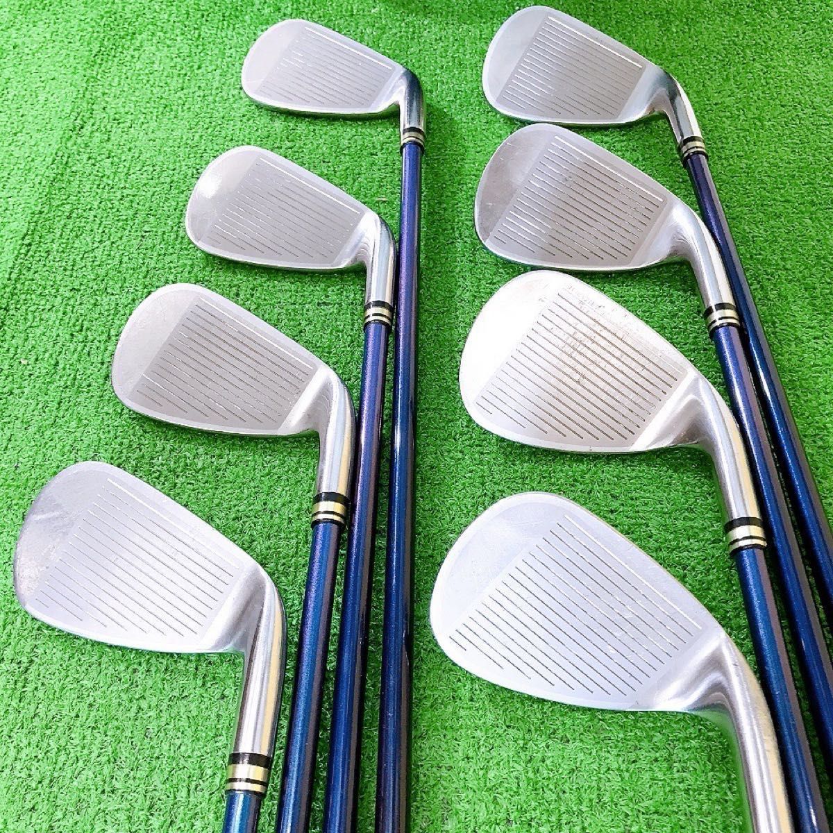 テ07☆ゼクシオ8 8本レフティアイアンセットS XXIO8代目 MP800 左利き