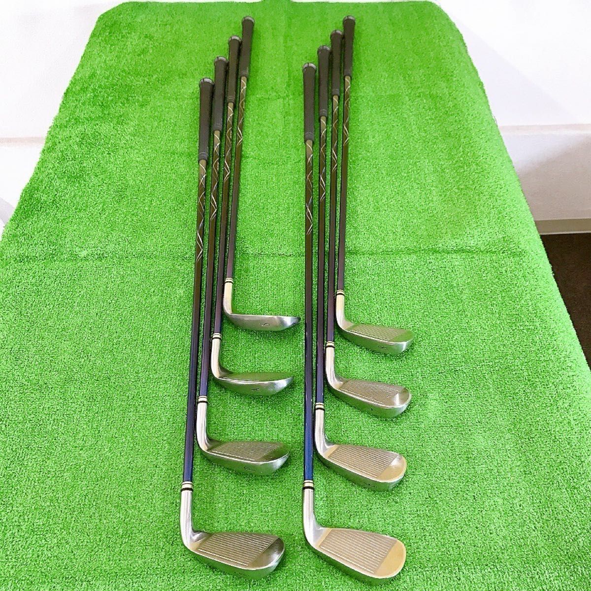 テ07☆ゼクシオ8 8本レフティアイアンセットS XXIO8代目 MP800 左利き