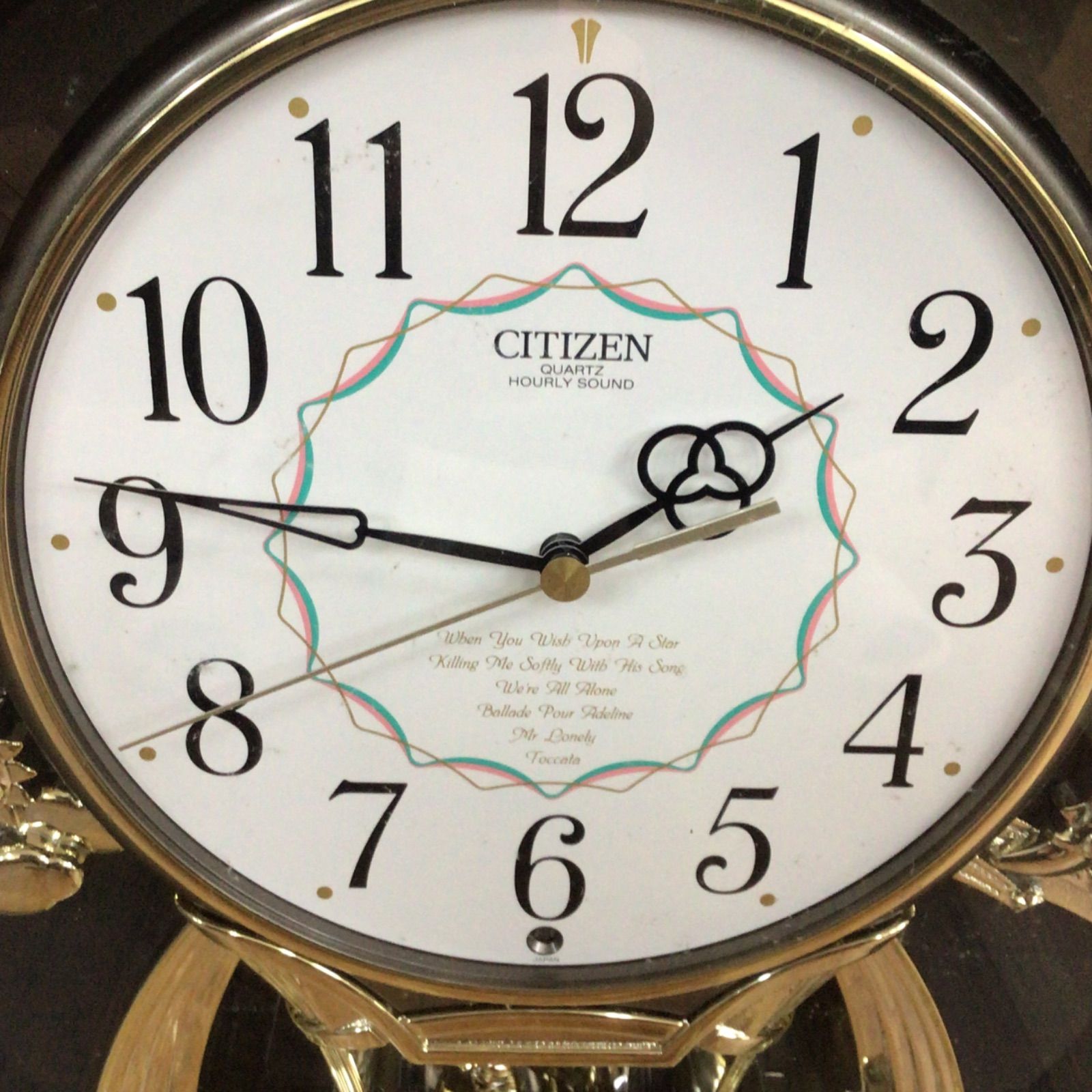 ジャンク品】CITIZEN 掛け時計 回転飾り付きメロディ6曲入 - メルカリ