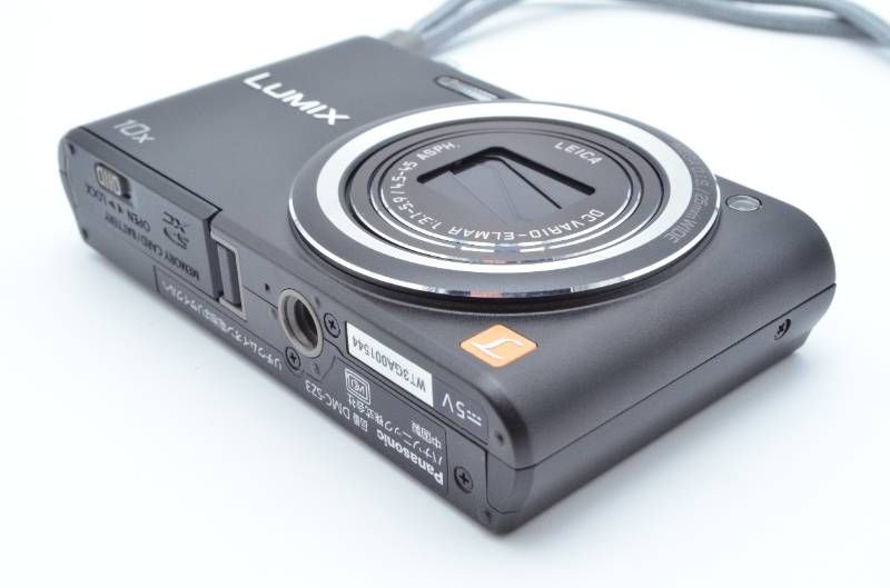 動作品】Panasonic パナソニック LUMIX DMC-SZ3 ブラック コンパクト