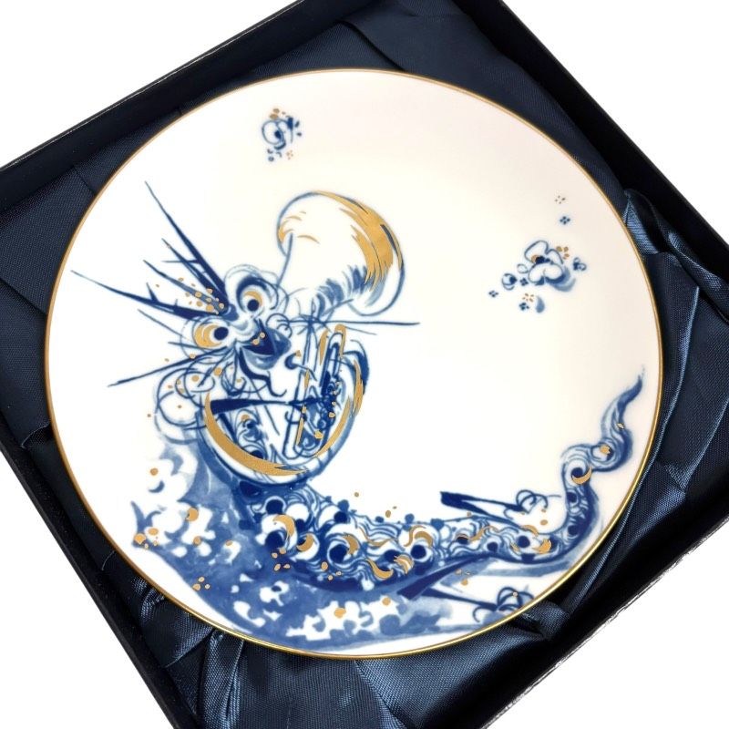 美品】MEISSEN マイセン 龍 竜 辰 チューバを吹く陽気なドラゴン