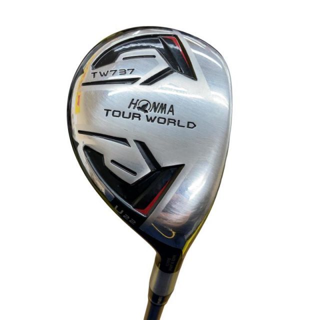 中古】 本間ゴルフ TOUR WORLD TW737 22° ユーティリティ UT VIZARD IB