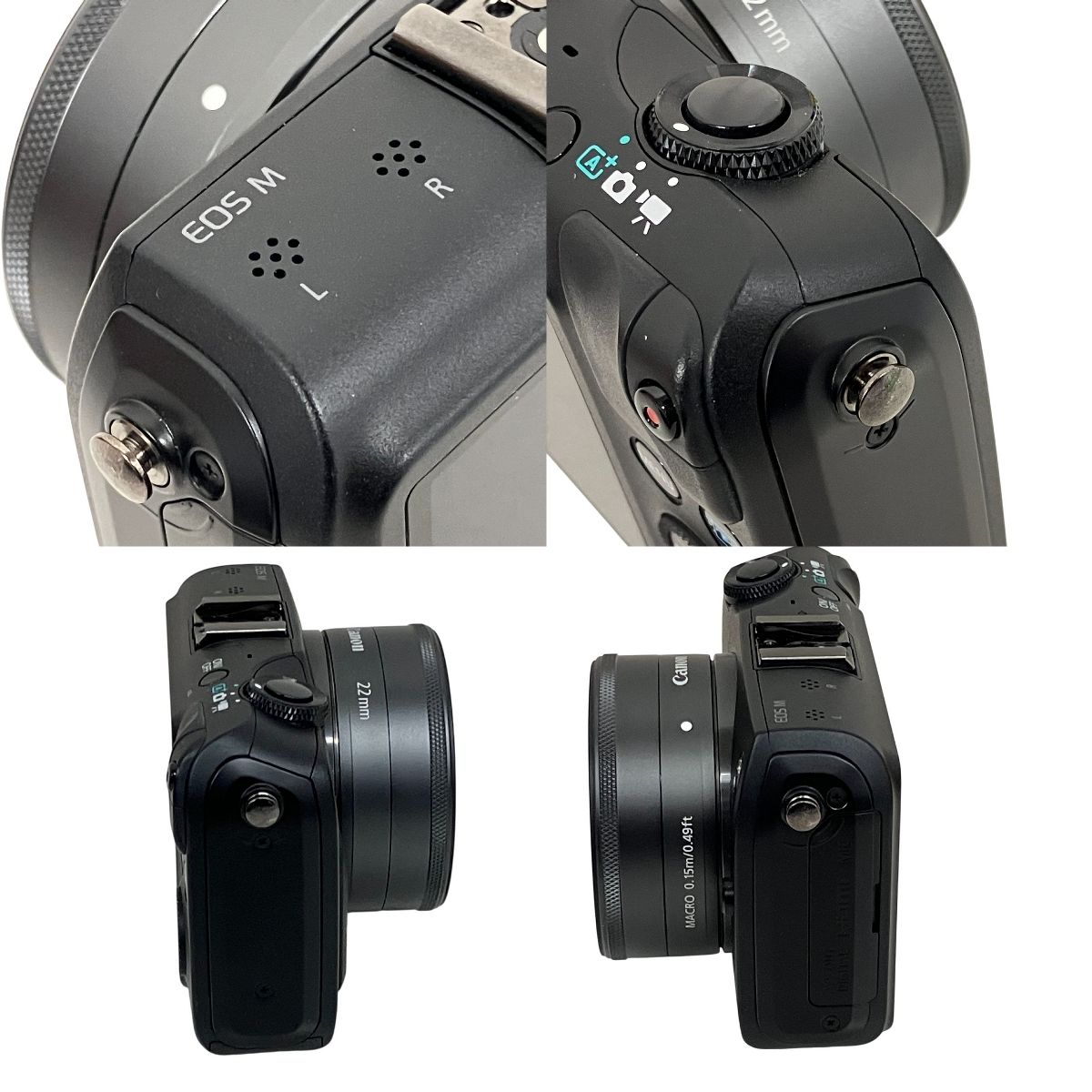 Canon EOS M EF-M 18-55mm 22mm ダブルレンズキット キヤノン ミラー
