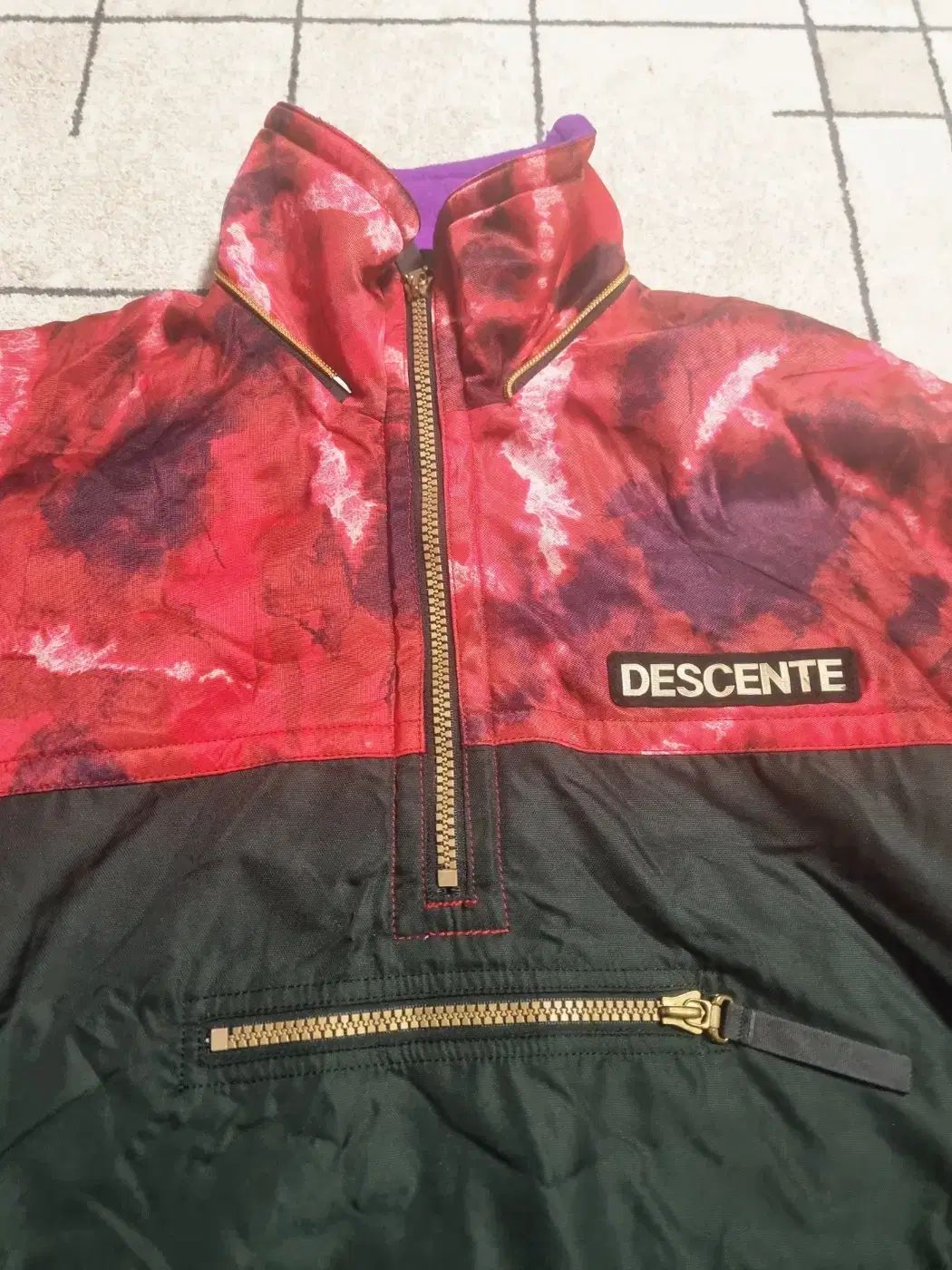 デサント スキー ハーフジップアップ アノラック 日本版 サイズ xl