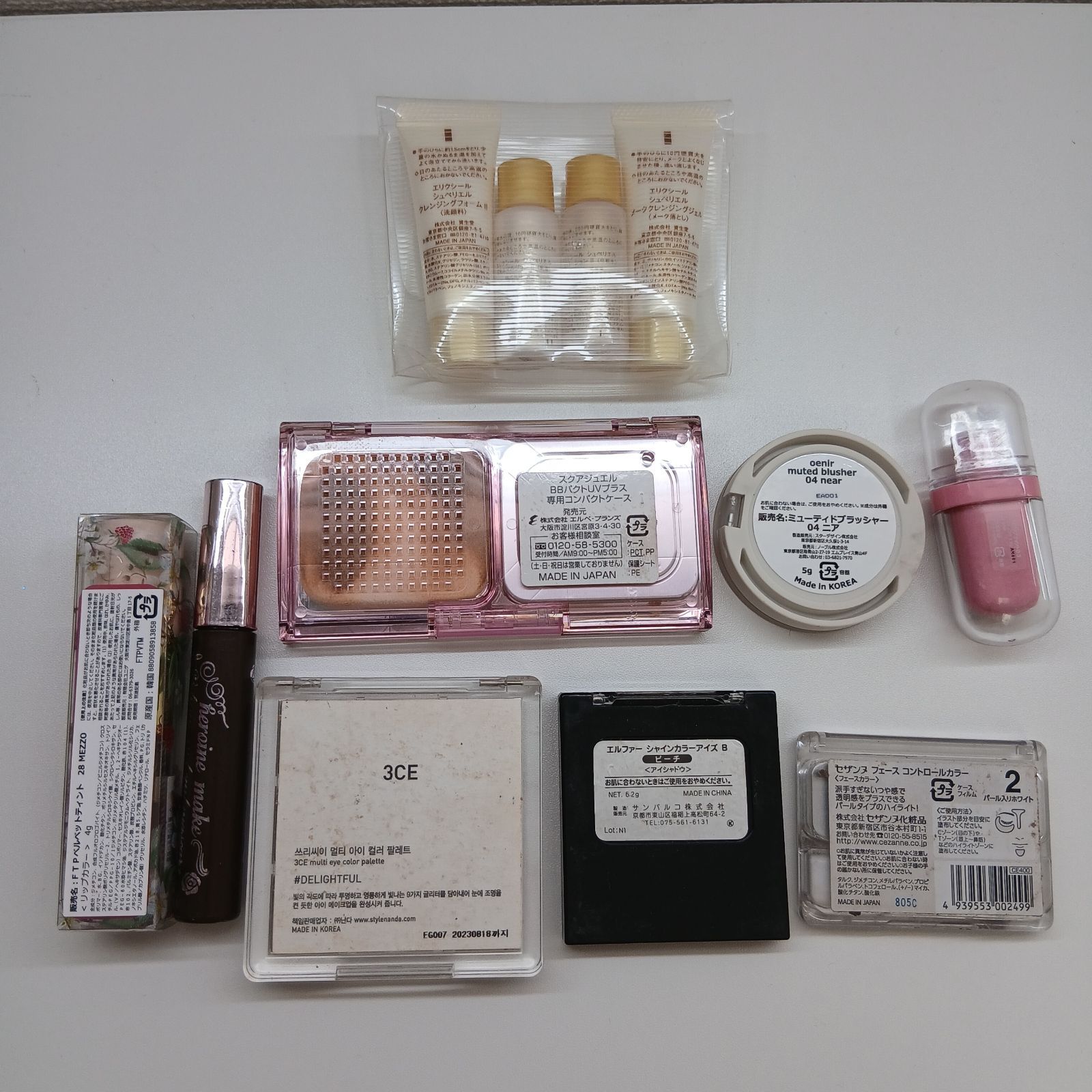 プチプラコスメ 9点セット まとめ売り セザンヌ・3CEなど CO-A0389C