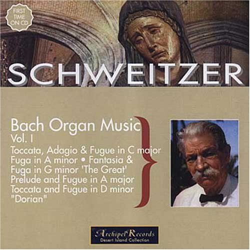 CD Bach Organ Music Vol.1 Albert Schweitzer