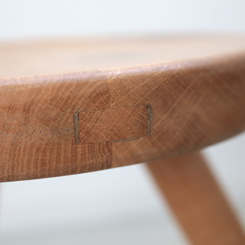 ピエールシャポーシャルロットペリアンスツール捻じ脚型リプロダクトベルジェ２ Charlotte Perriand - Berger stool ｜シャルロット・ペリアン