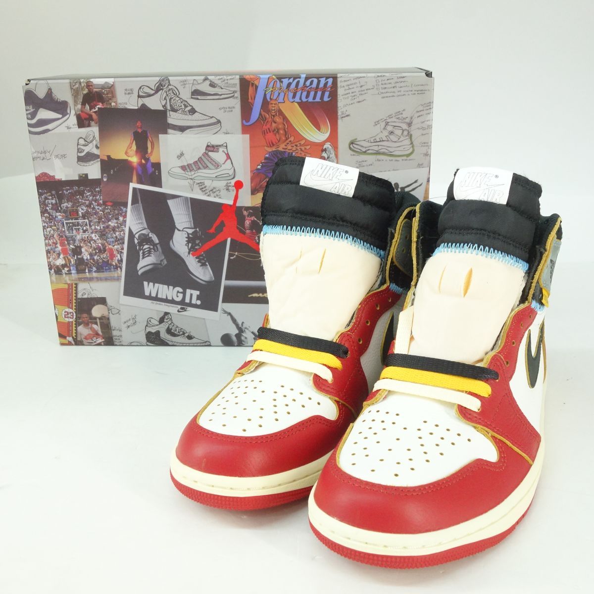 未使用】NIKE × UNION ナイキ ユニオン AIR JORDAN 1 RETRO HIGH OG 