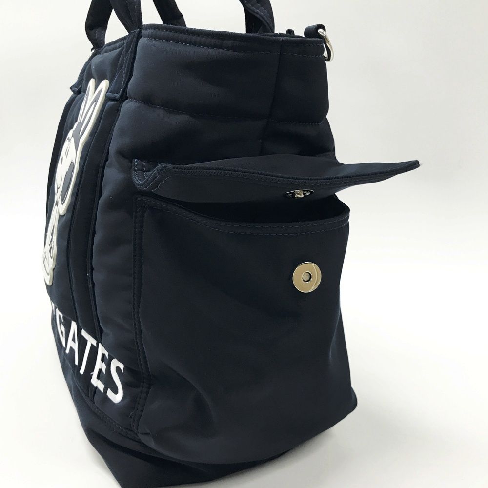 PEARLY GATES パーリーゲイツ トートバッグ スヌーピー ネイビー系