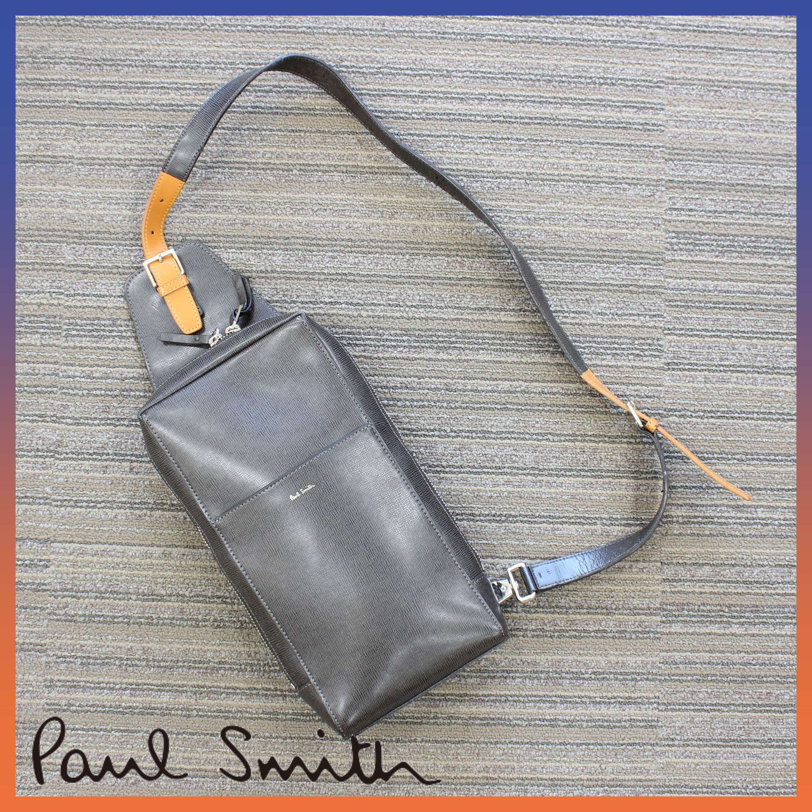 Paul Smith レザー ボディーバッグ ワンショルダー ポールスミス