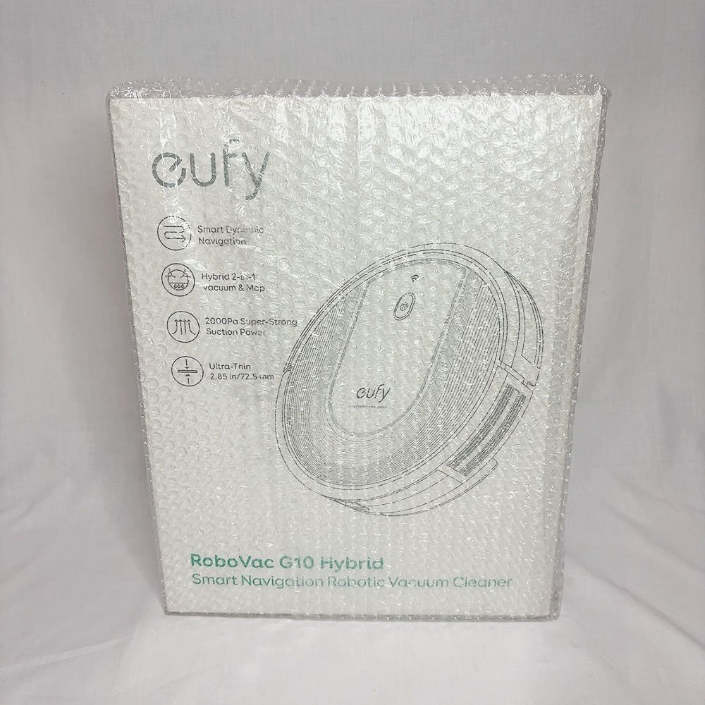 Anker Eufy RoboVac G10 Hybrid ロボット掃除機 水拭き対応 薄型設計