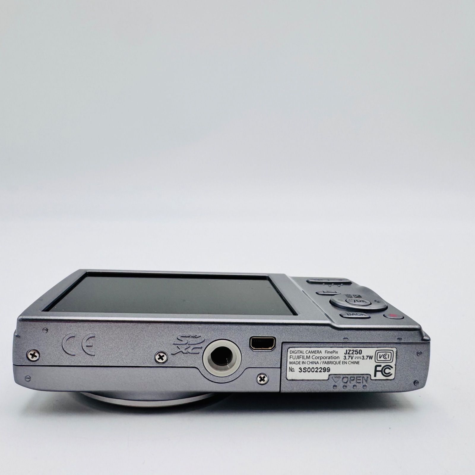 美品】FUJIFILM FINEPIX JZ250 シルバー 元箱•取説•充電器付き (23