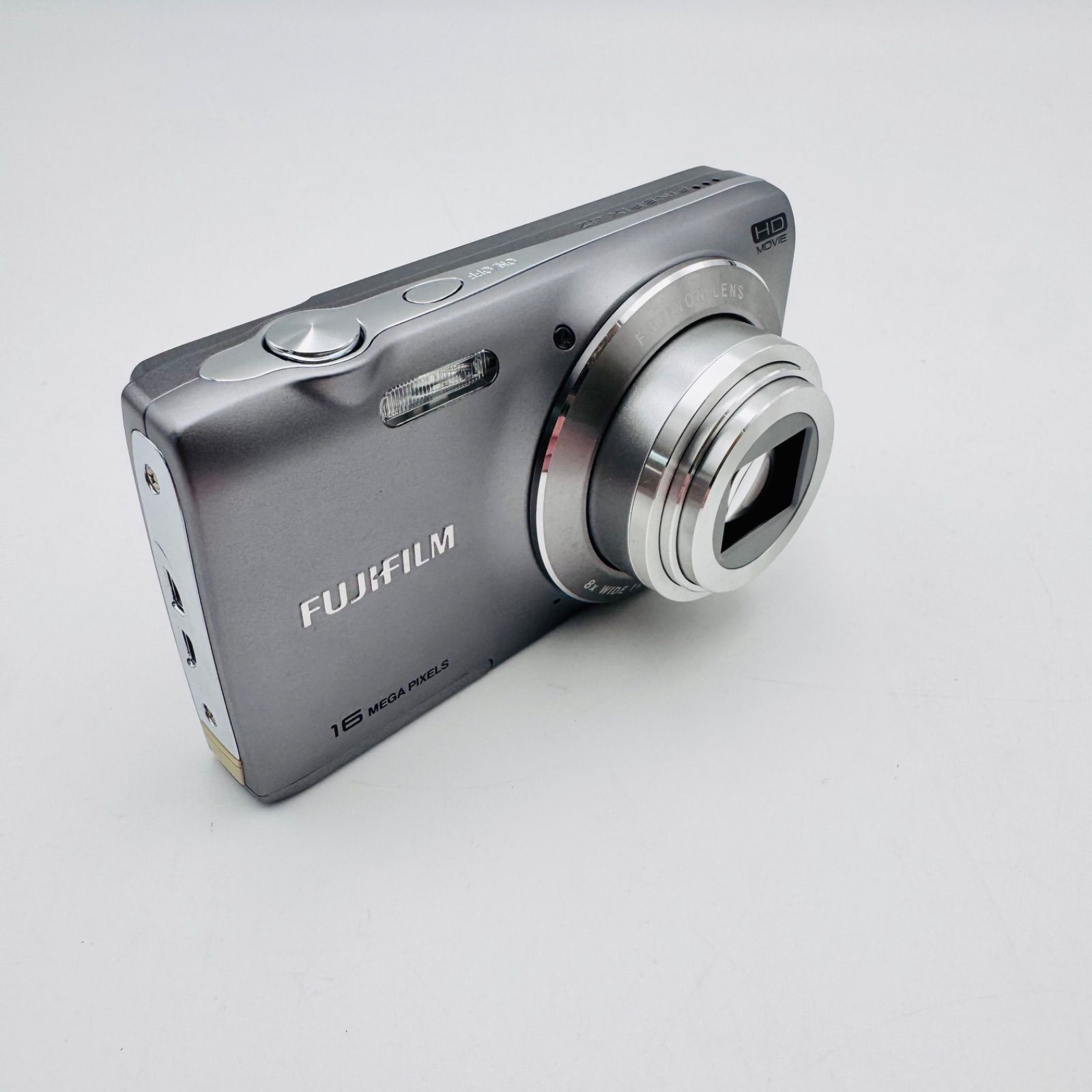 美品】FUJIFILM FINEPIX JZ250 シルバー 元箱•取説•充電器付き (23
