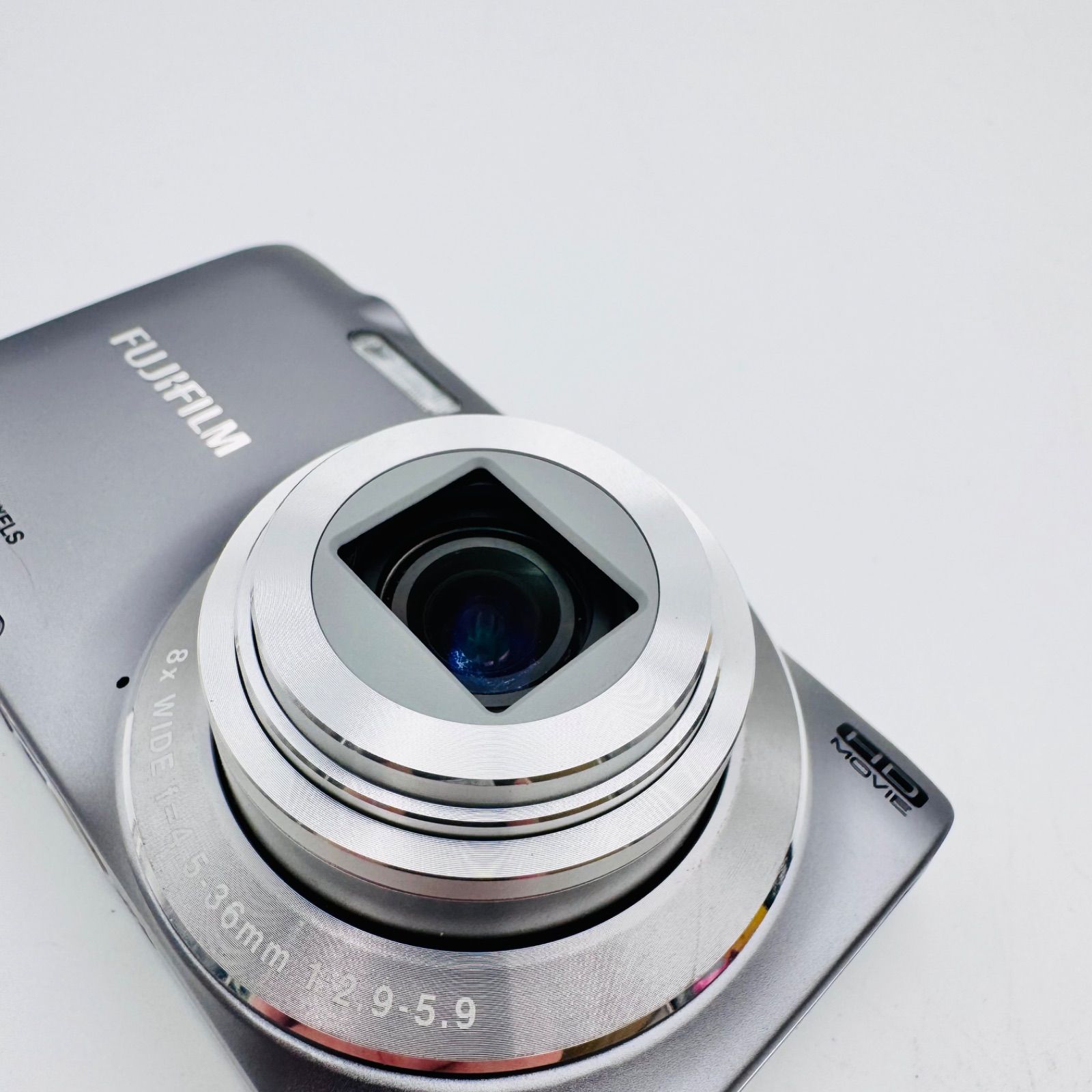 美品】FUJIFILM FINEPIX JZ250 シルバー 元箱•取説•充電器付き (23