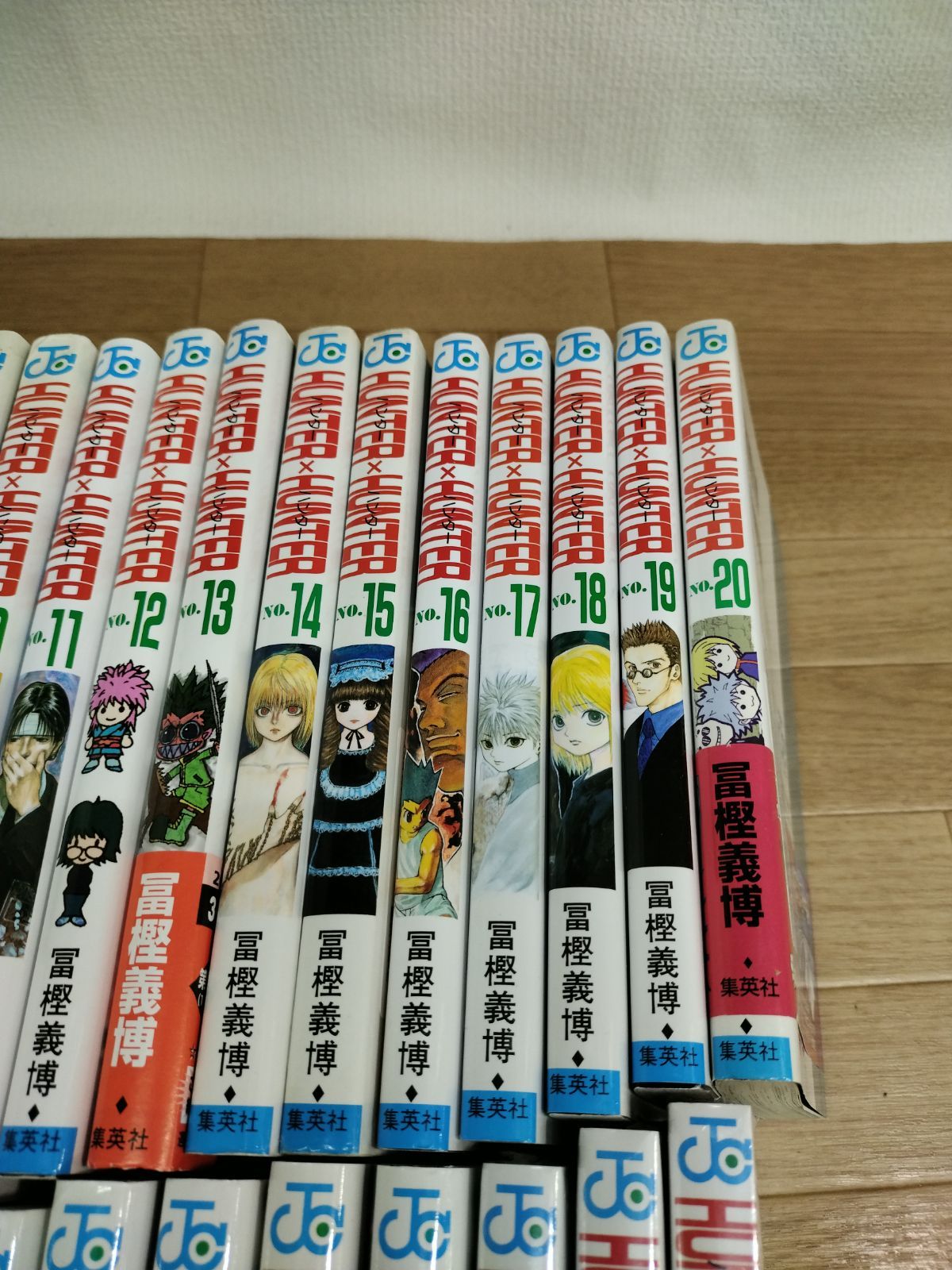 ☆①【未開封4冊】ハンターハンター HUNTER×HUNTER 1~38巻 コミック
