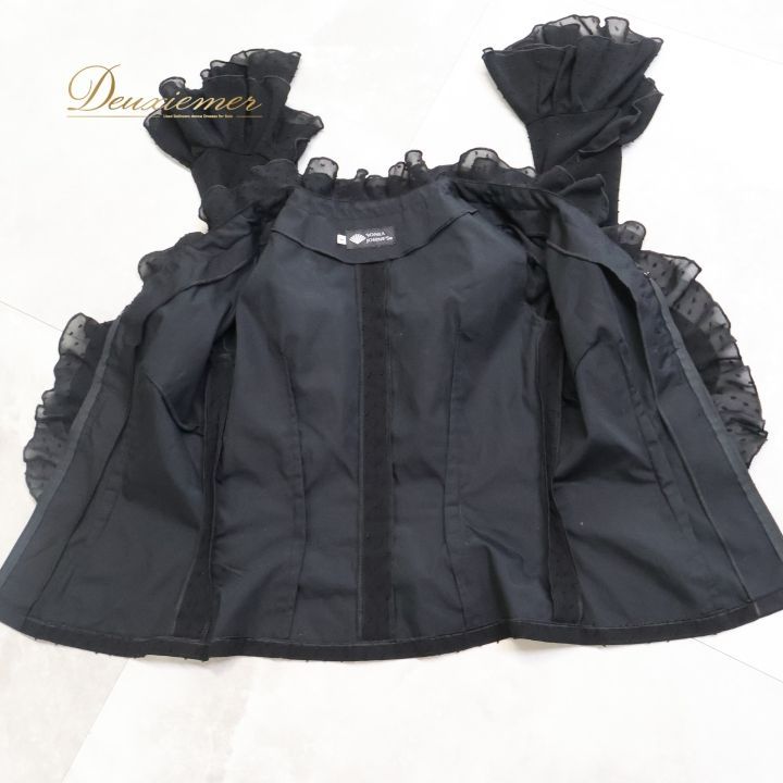 フラメンコ 衣装 ソニアジョーンズ SONIA JOHNES トップス ブラウス 黒