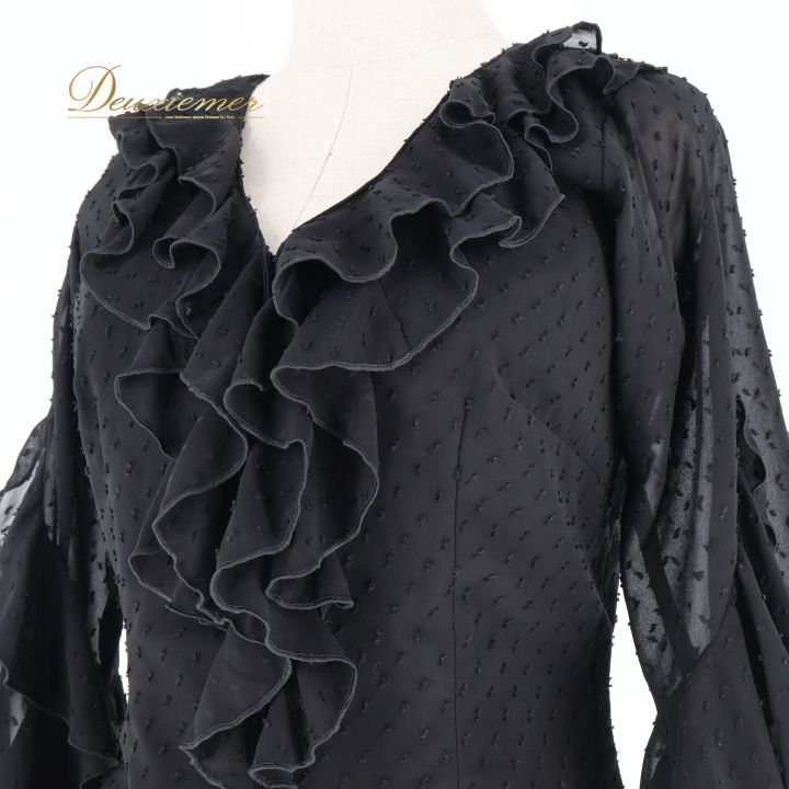 フラメンコ 衣装 ソニアジョーンズ SONIA JOHNES トップス ブラウス 黒