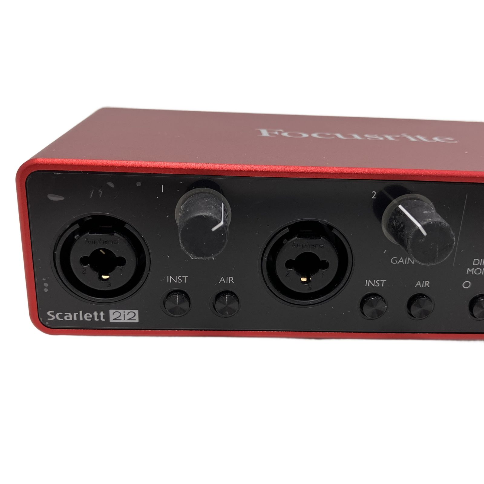 Focusrite Scarlett 2i2 3rd Gen オーディオインターフェイス 中古 美