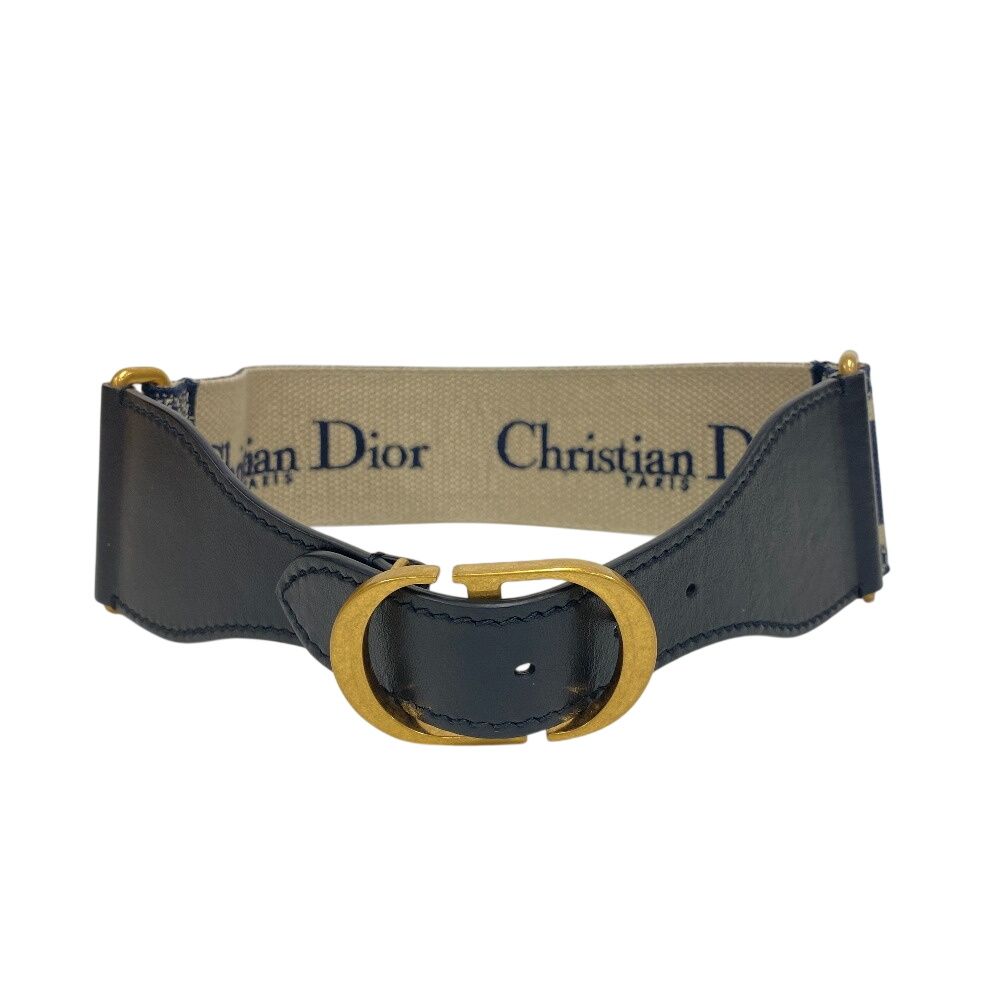 Dior ディオール B0003CBTE-928XS キャンバス ロゴバックル ベルト