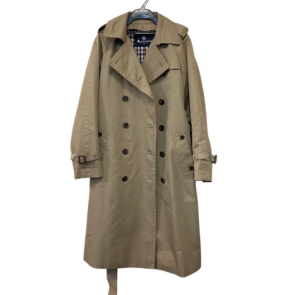美品✨アクアスキュータム aqua5 ライナー付き トレンチコート ベージュ L Trench Coat | Aquascutum アクアスキュータム公式サイト