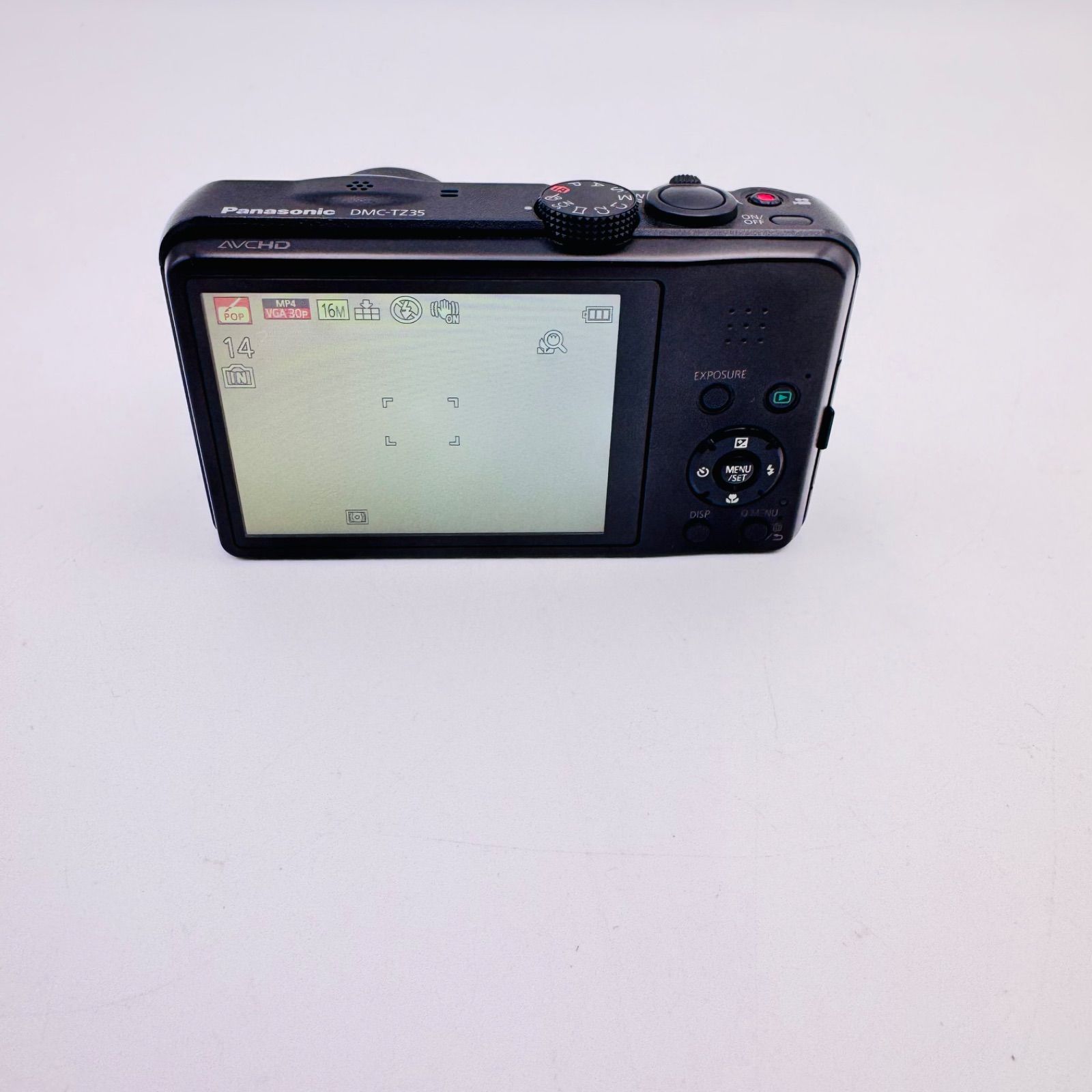 美品】Panasonic LUMIX DMC-TZ35 ブラック 元箱•取説•ACアダプター付き