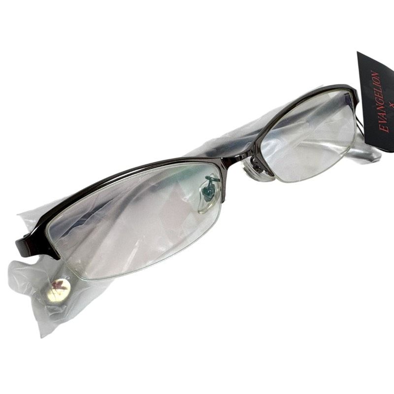 未使用】JINS ジンズ 伊達メガネ 度なし エヴァンゲリオン EVANGELION