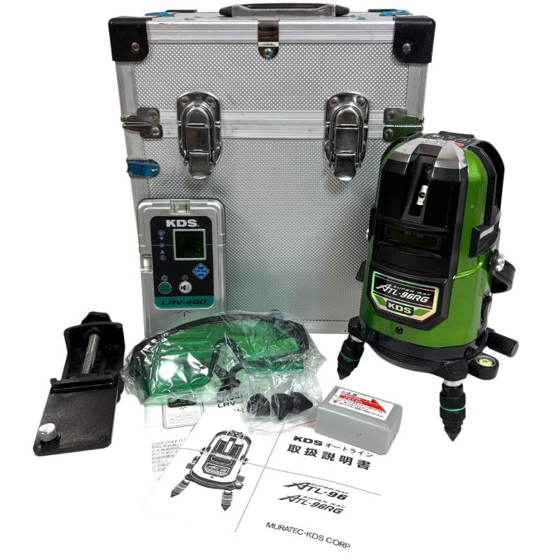 ジャンク/現状品】KDS ムラテック レーザー墨出し器 LRV-4GD ALT-96RG