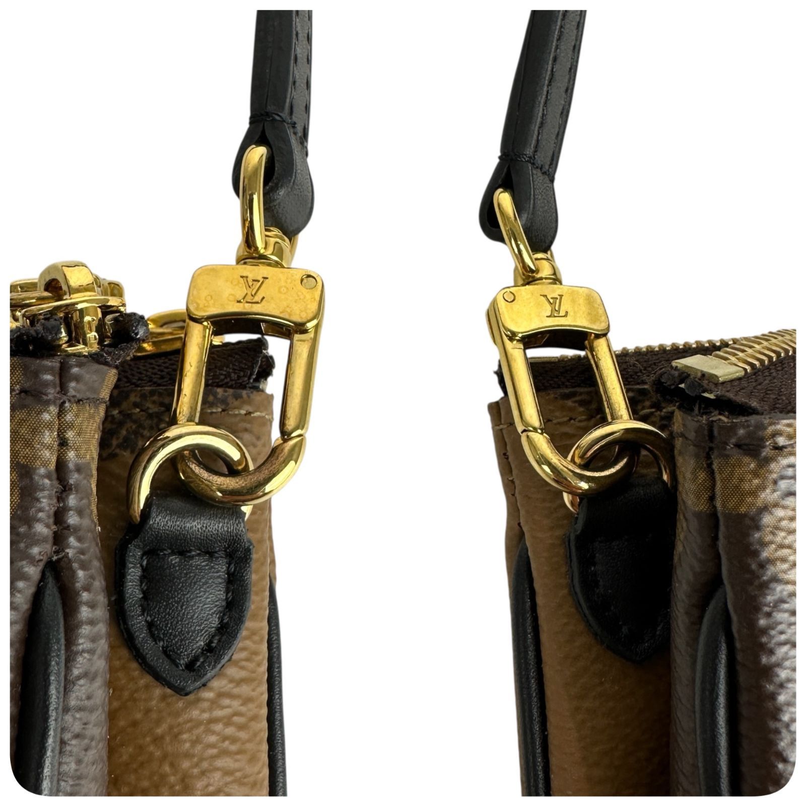 Louis Vuitton】ルイヴィトン M69203 ポシェット ドゥーブル ジップ 