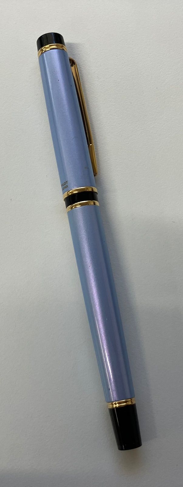 T982 PILOT パイロット 万年筆 GRANCE グランセ マーブル 水色 14k 585