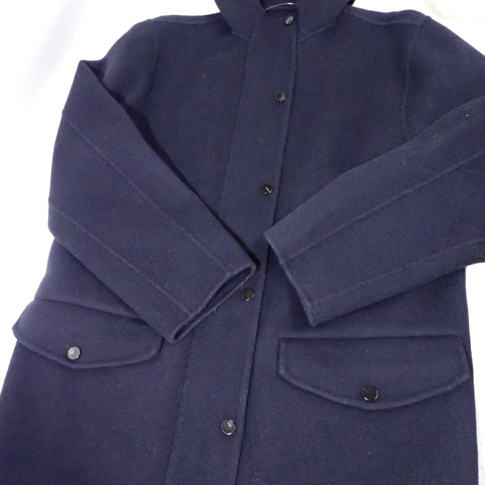 theory(セオリー) コート サイズP M レディース美品 - ダークネイビー