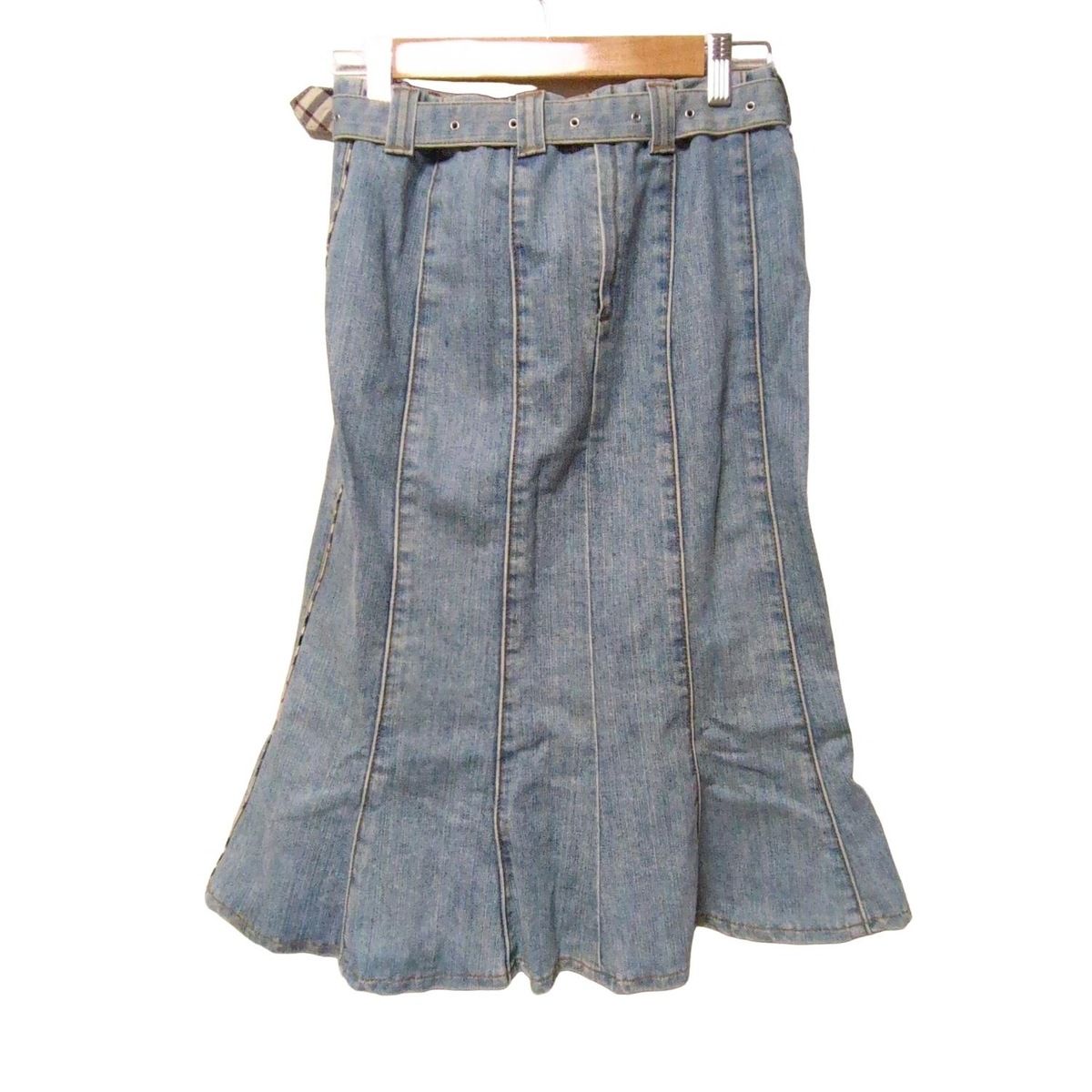 【美品】Burberry London バーバリーロンドン　デニムスカート Burberry LONDON(バーバリーロンドン) スカート サイズ40 L レディース
