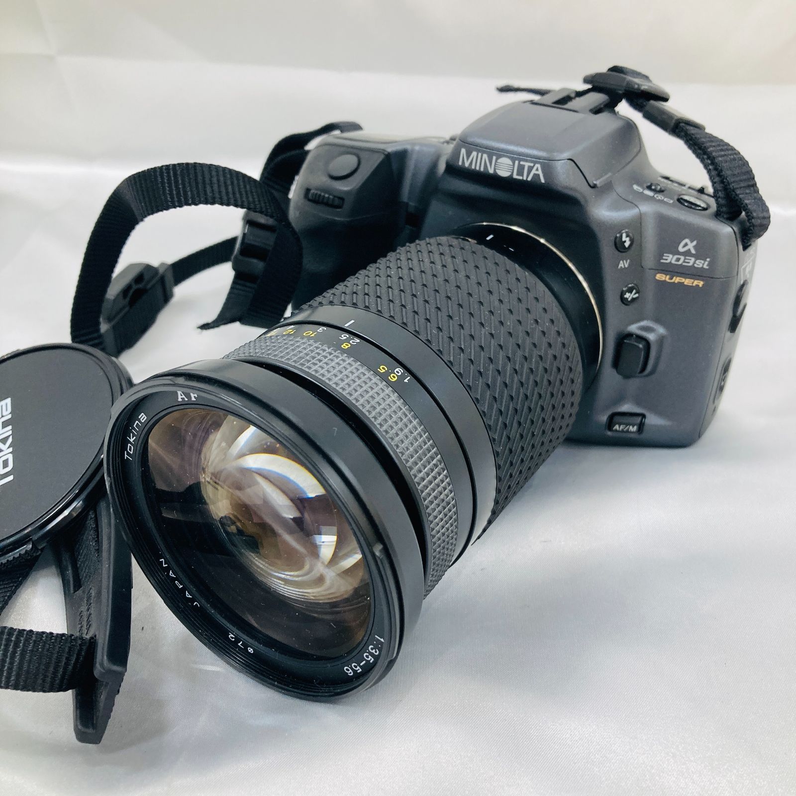 A【フィルム一眼レフ】Minolta ミノルタ α303si Tokina AF 28-210mm f